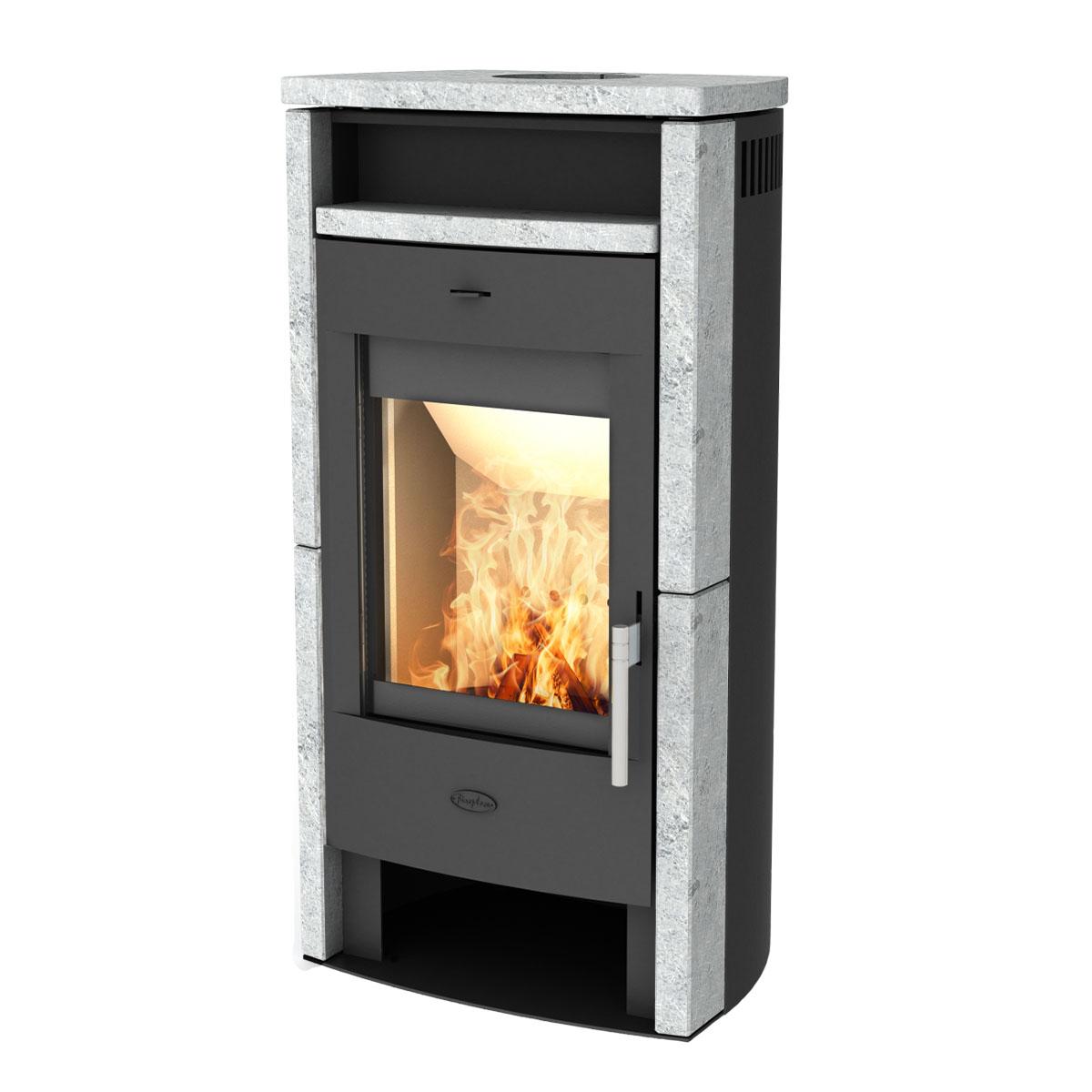 Kaminofen Fireplace Elite Budapest 6 kW - Verkleidung: Speckstein