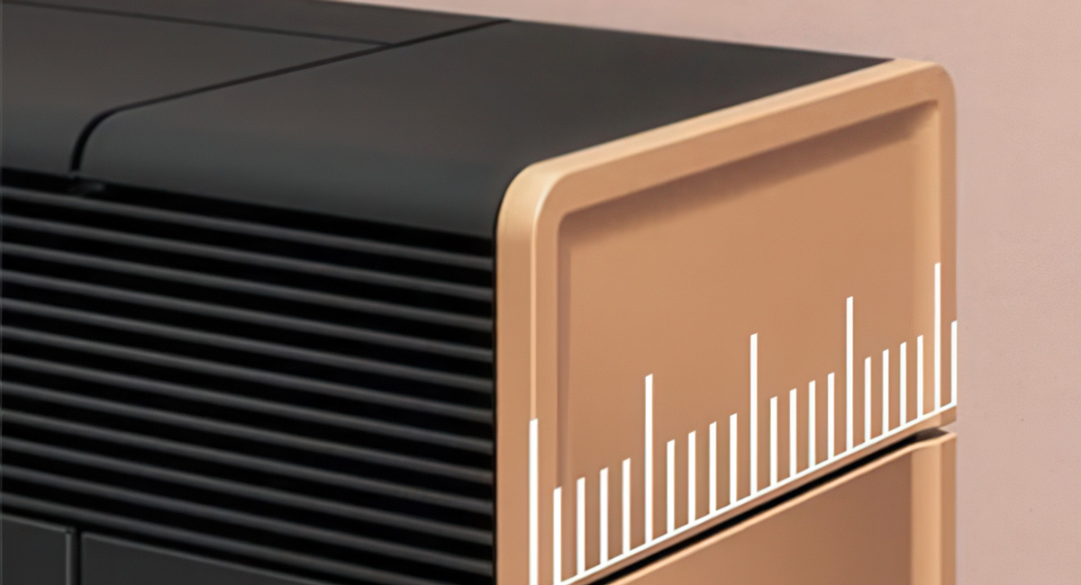 Intelligentes Design mit reduzierter Platzbedarf für jeden Raum