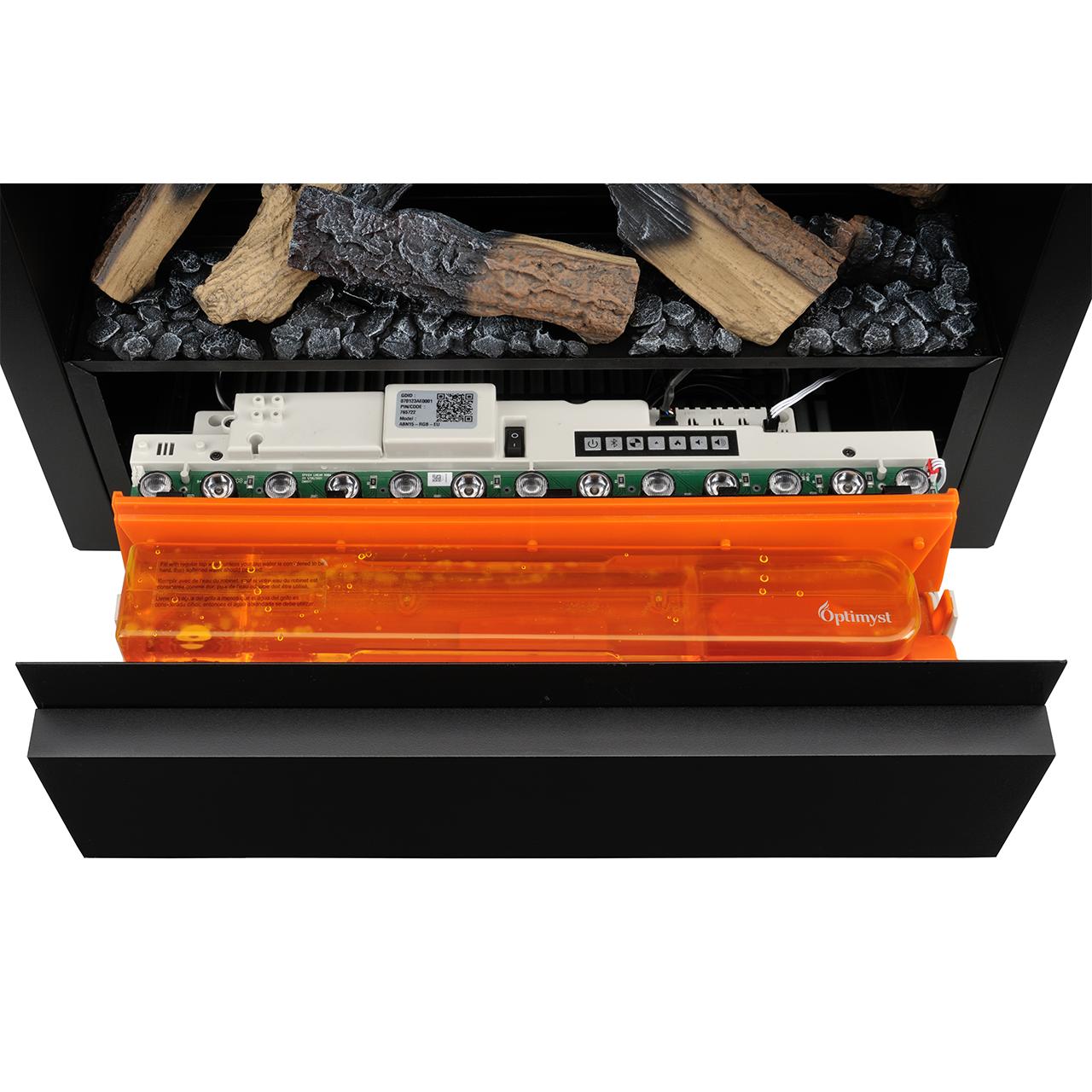 Dimplex Albany Multi Optimyst Elektrokamin - 3D-Wasserdampf-Flammen, Farbwechsel & App-Steuerung für maximale Atmosphäre