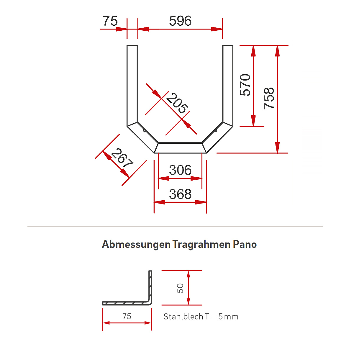 Tragrahmen (Art. 7052607)