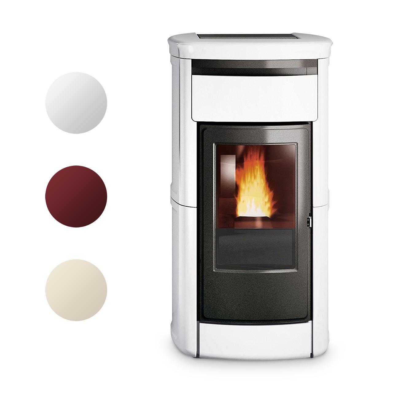 Pelletofen wasserführend Edilkamin Kira H 23 Evo 22,8 kW - Variante: Pergament