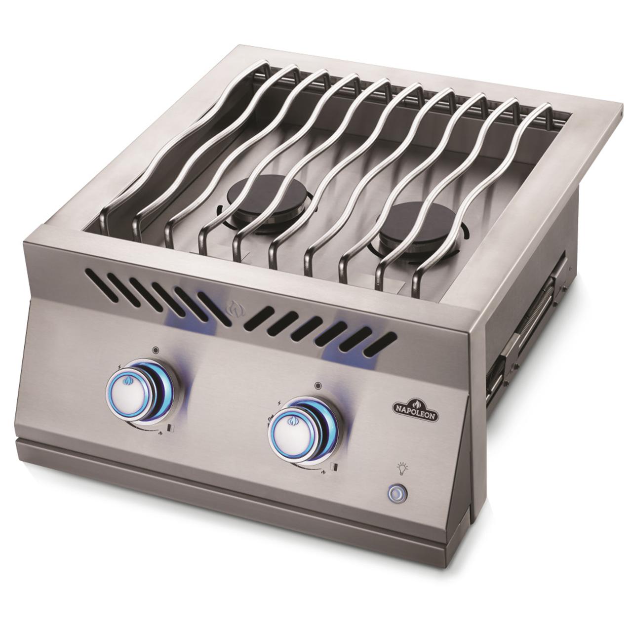 Napoleon 700-Series 18 Zoll, Einbau Seitenbrenner BIB18RTPSS-CE, Edelstahl, groß