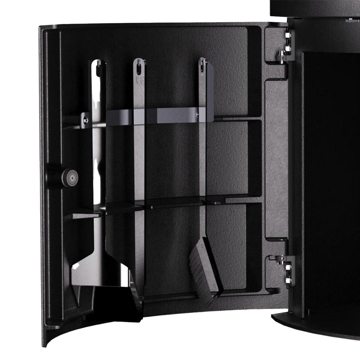 Kaminofen Vaio IQ 33 Naturstein Absolute Black Edition mit 6,3 W - Ausführung: 1 Topplatte