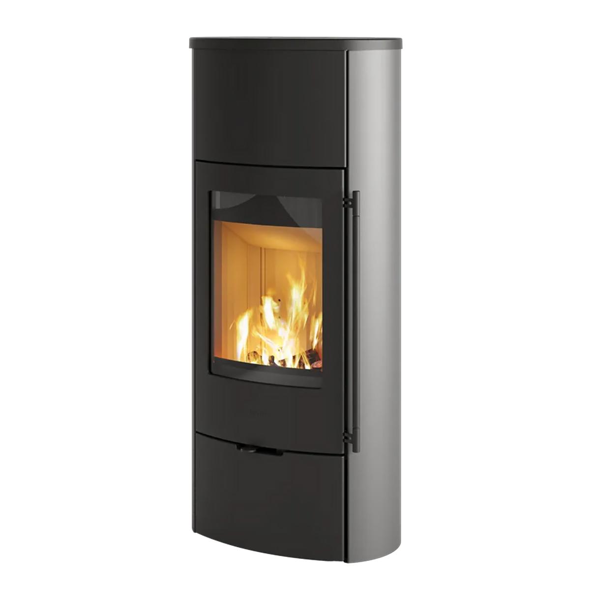 Kaminofen Lotus Jubilee 25M Stahl ecoLine mit 7,2 kW - Ausführung: Griff Classic