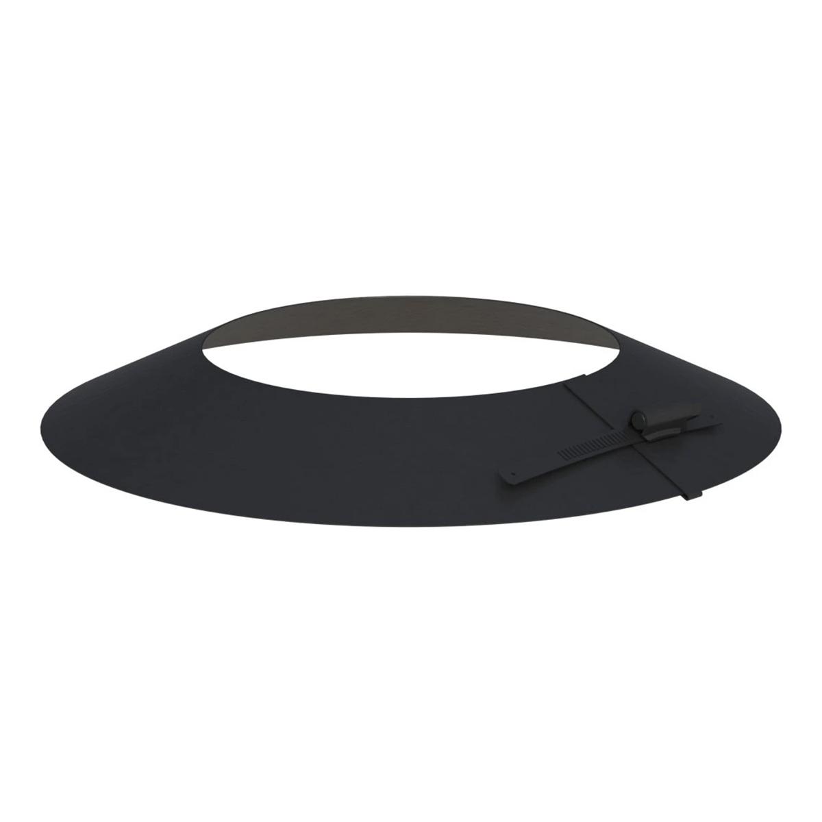 Jeremias DW-BLACK Wetterkragen - für Schornstein-Innendurchmesser: 130mm