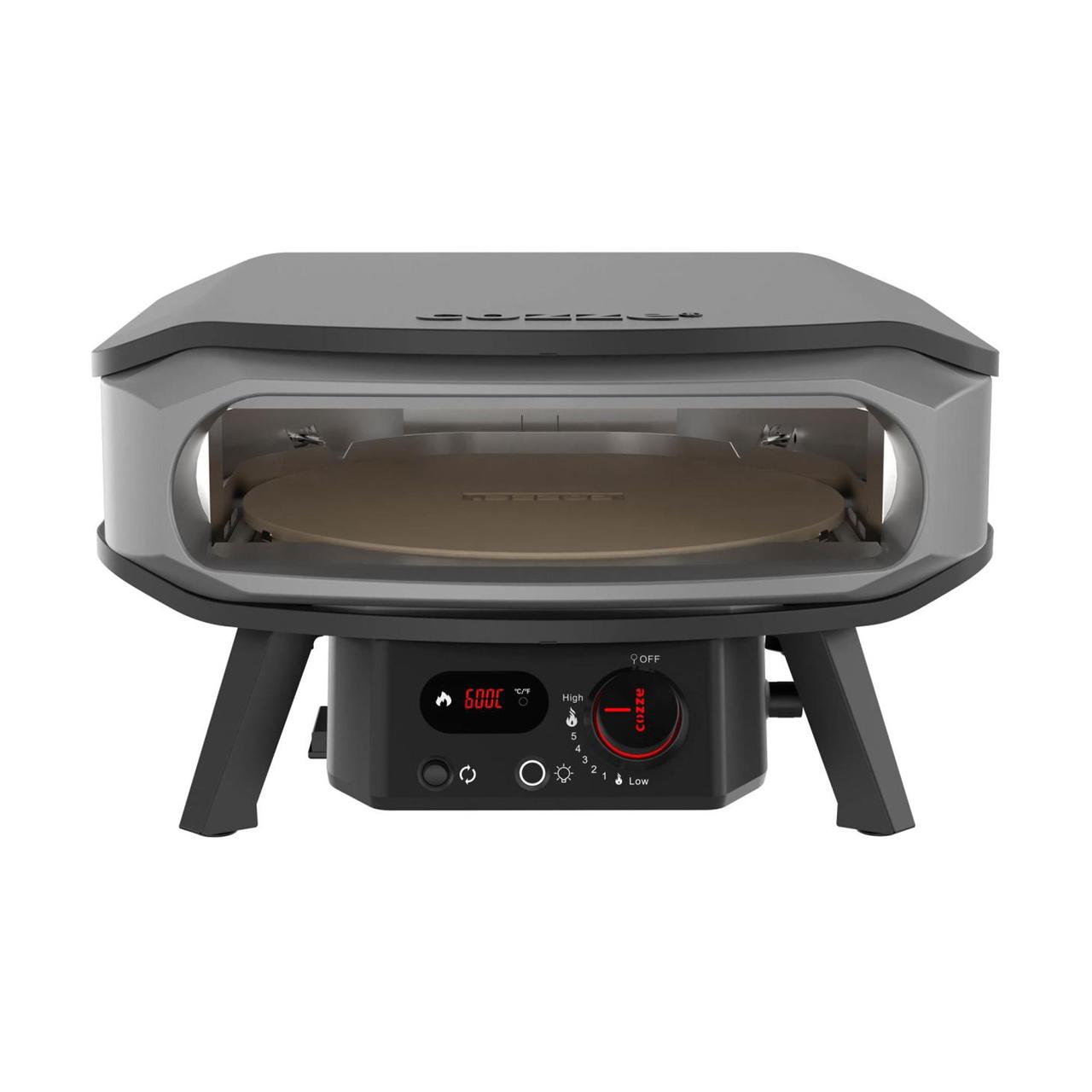 Gas Pizzaofen Cozze 17 Zoll Premium Rotate 50 mbar, inkl. drehbarem Pizzastein & Hitzeschild