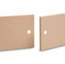 Tür-Bausatz Pfirsich