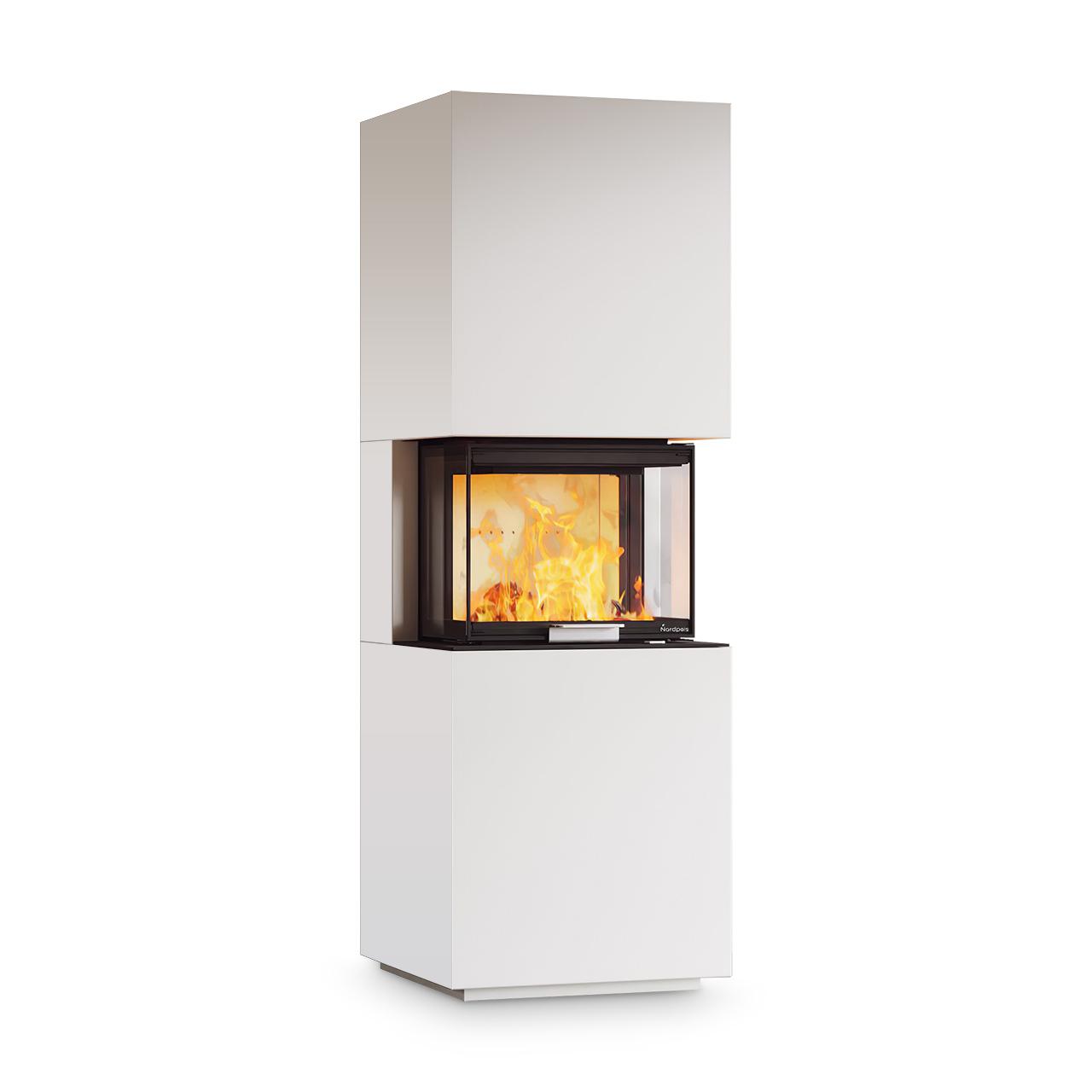 Kaminbausatz Nordpeis Capri IR Super Max Low 6 kW