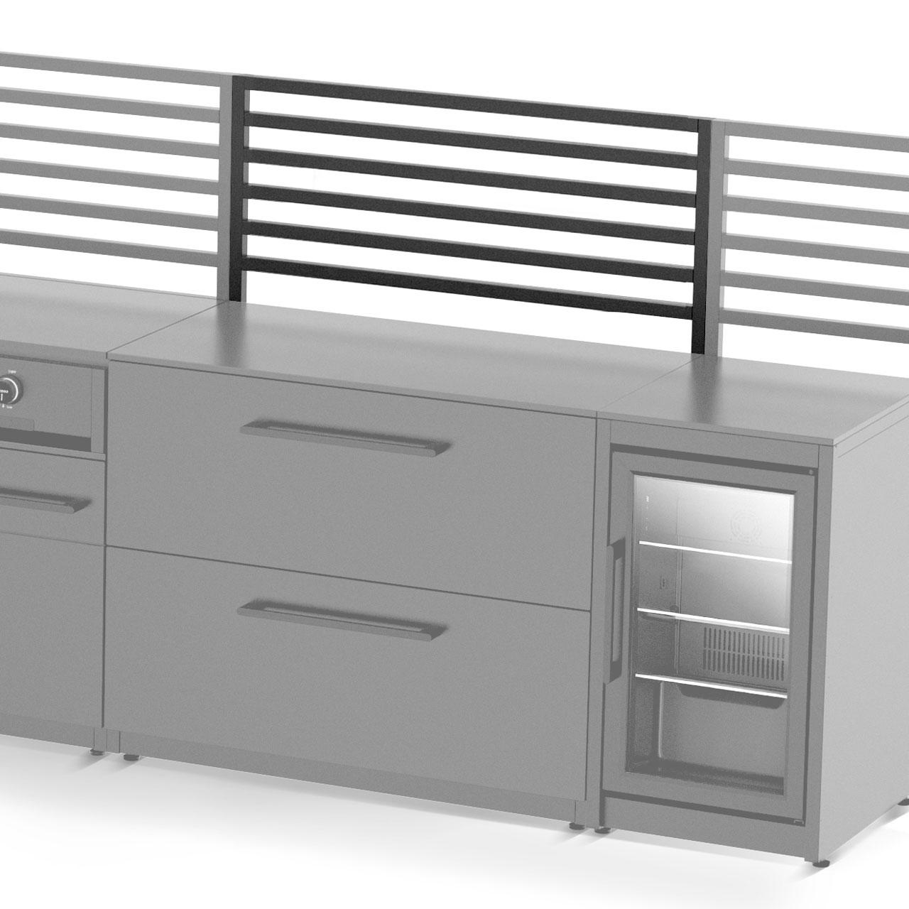 Cozze Elements Rückwandgitter 110 cm für Schrankmodule