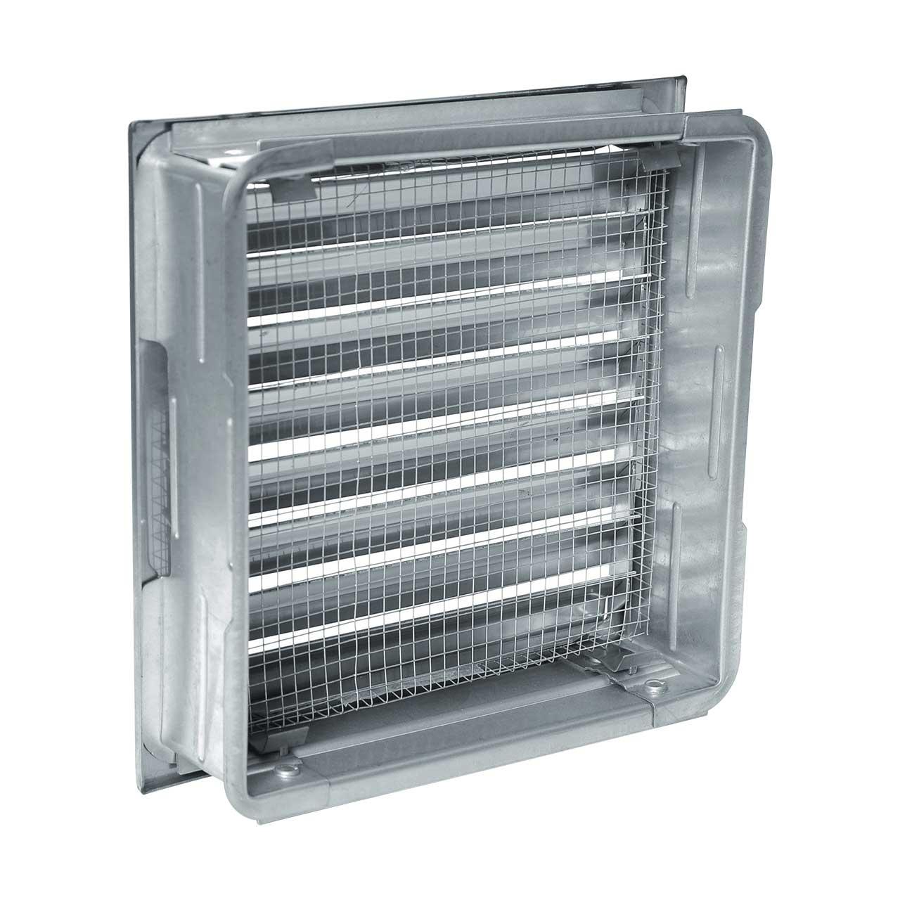 CB-Tec Außenluftgitter 23x23 cm - Ausführung: Verzinkt
