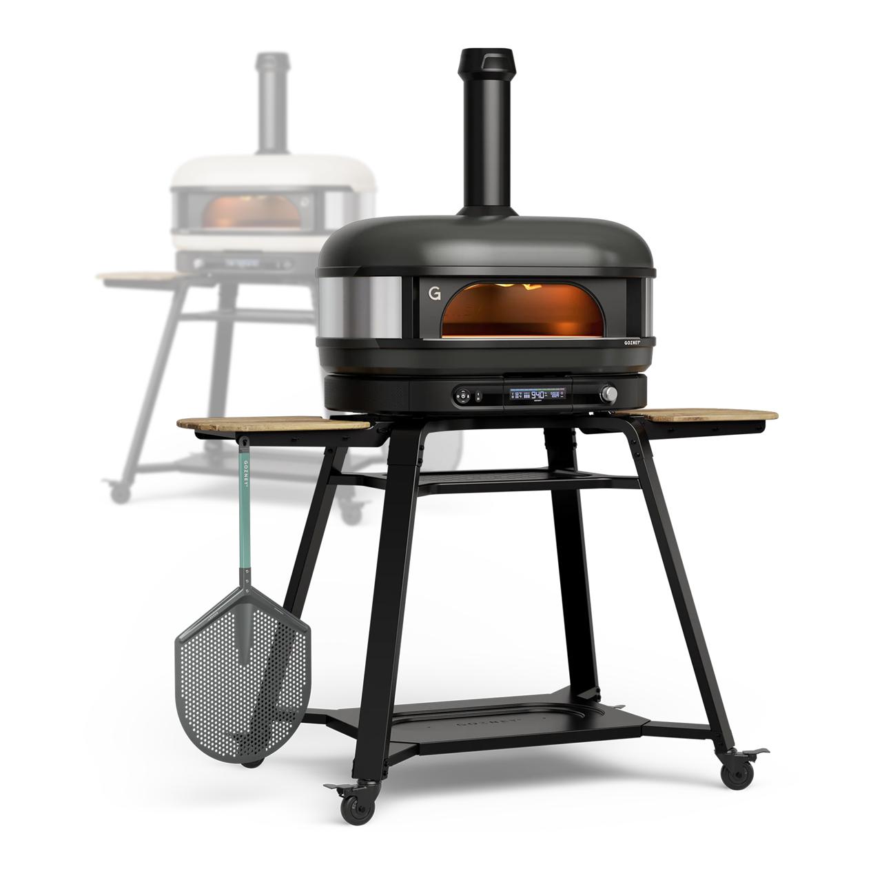 Pizzaofen Gozney Dome XL Gen 2.0 Essentials Bundle inkl. Gestell und Pro Pizzaschieber XL - Ausführung: Bone