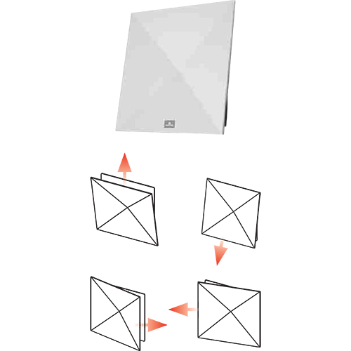 Warmluftauslass ORIGAMI V