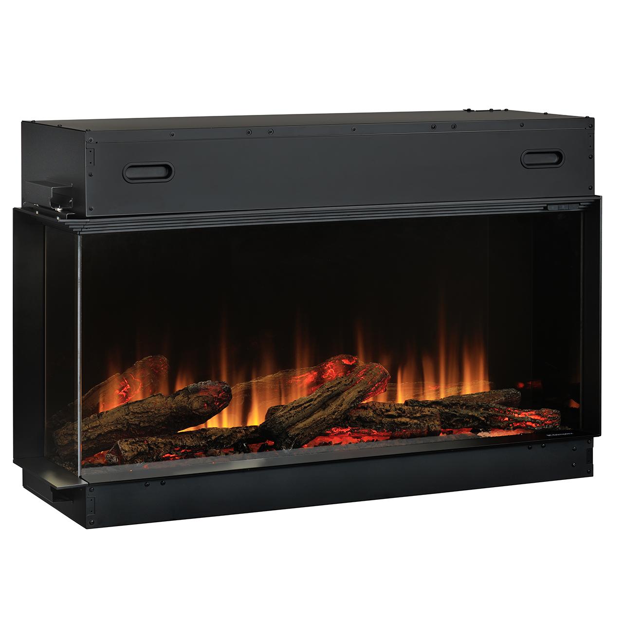 Dimplex Ignite Ultra 40 Elektrokamin - 3-seitiges Flammenerlebnis mit Optiflame Technologie und App Steuerung