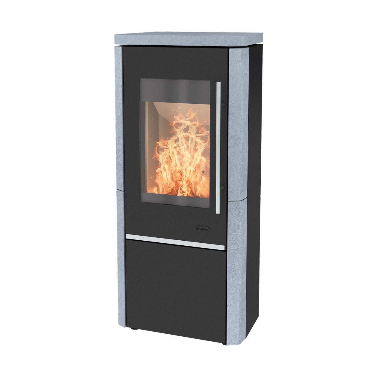 Kaminofen Fireplace Elite Oregon 6,9 kW - Ausführung: Speckstein