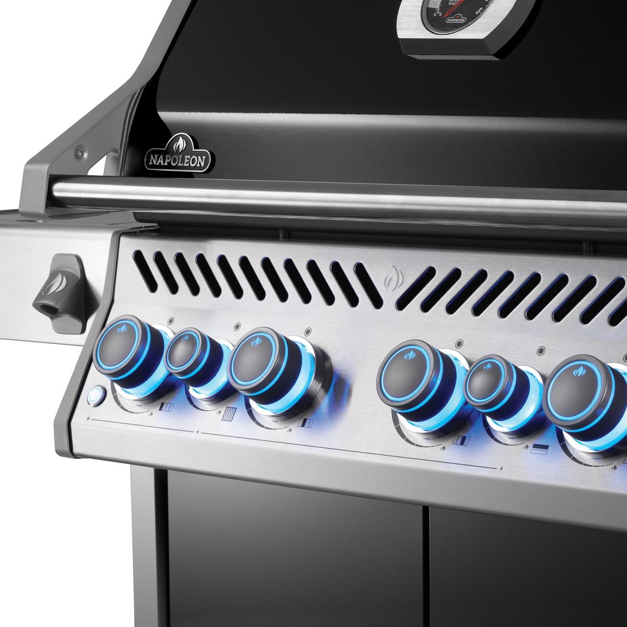 Gasgrill Napoleon Rogue PRO-S 525 Schwarz mit Gussrosten (2026) Bundle inkl. 2 Unterschränke