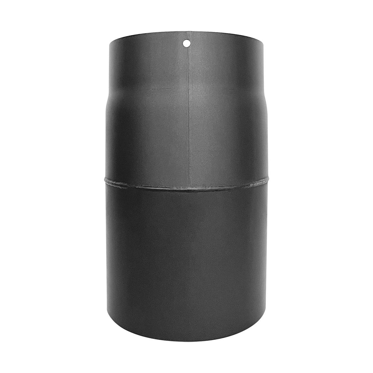 Ofenrohr Bogen 2tlg. starr DN 150 mm 11° Gussgrau