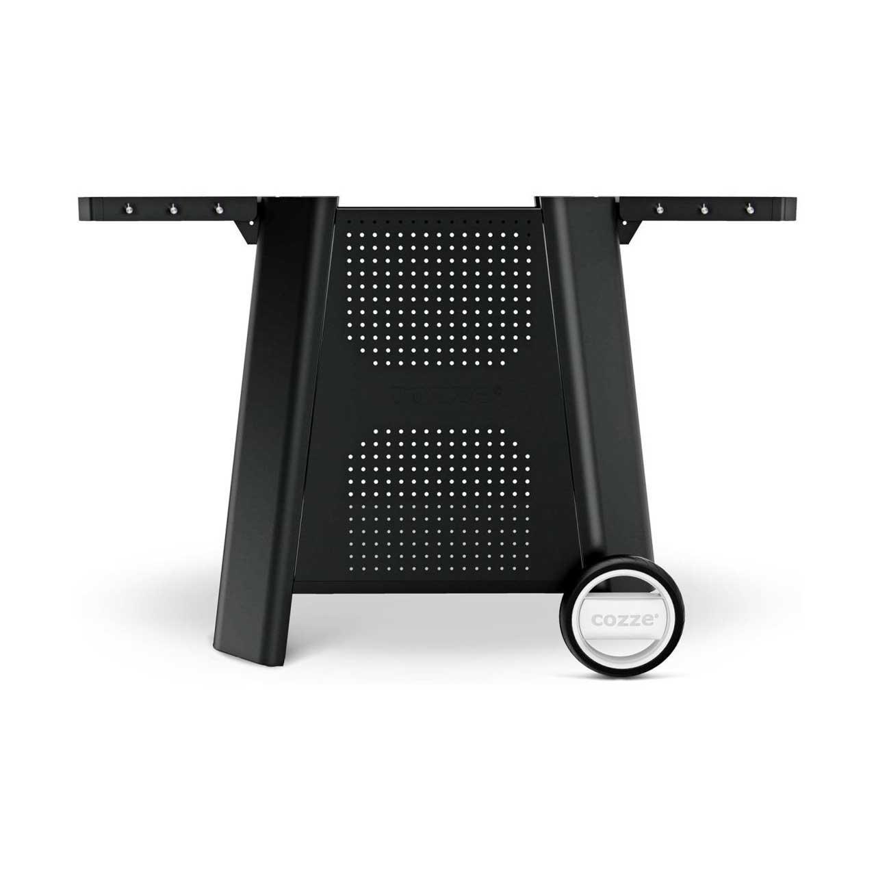 Cozze Plancha Grill Bundle: Gas Plancha 500 inkl. Outdoor Tisch und Edelstahl Grillspatel