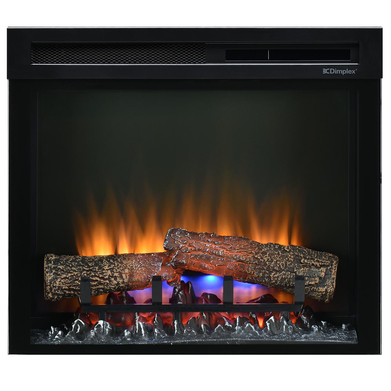 Dimplex Electric Firebox XHD23 - Moderner 1-seitiger Elektrokamin mit Optiflame Flammeneffekt, LED Glutbett & integrierter Heizung