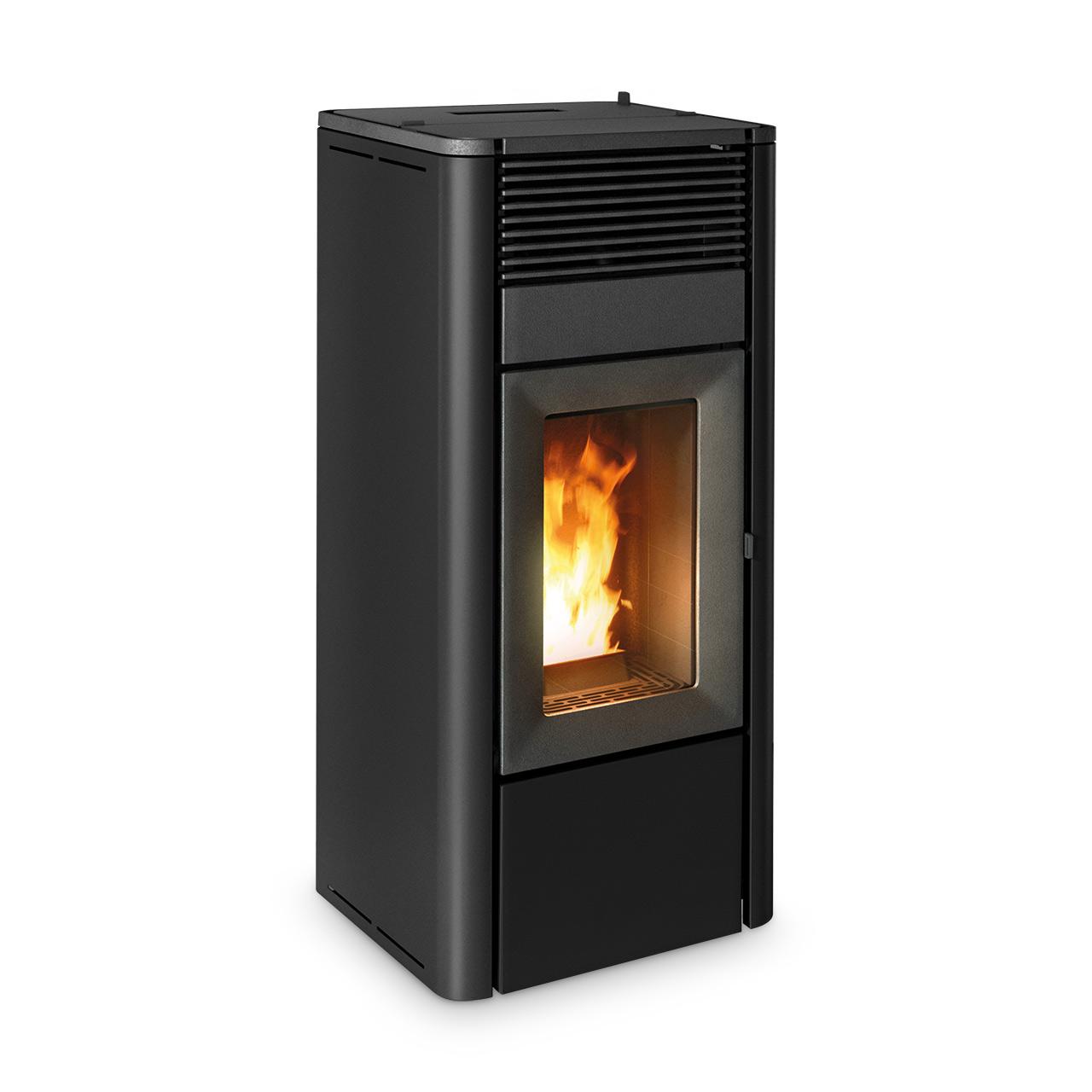 Pelletofen MCZ Teia Comfort Air 10 R 10 kW - Ausführung: Dark metal_308