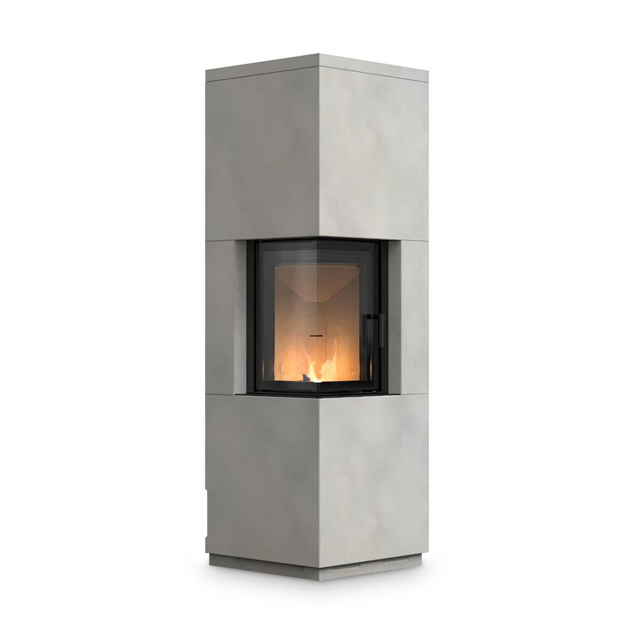 Kaminbausatz Camina S3 mit 7 kW - Türausführung: schwenkbar, Türanschlag rechts