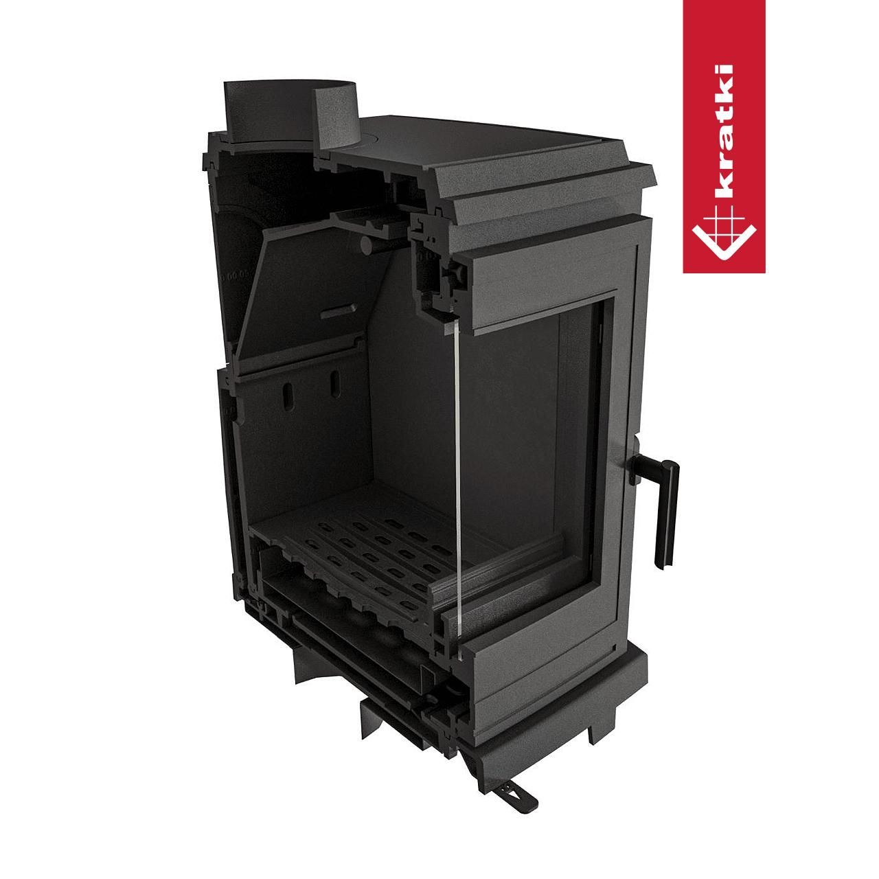 Gussofen Kratki K11 6kW - Ausführung: mit Türfeder