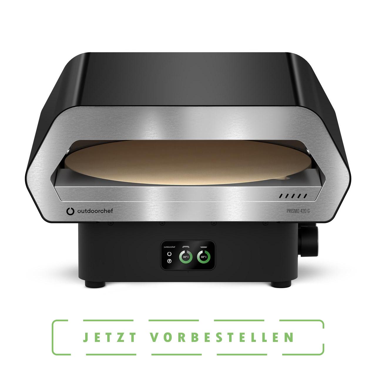 Pizzaofen Outdoorchef Prismo 420 G inkl. Schlauch & Regler