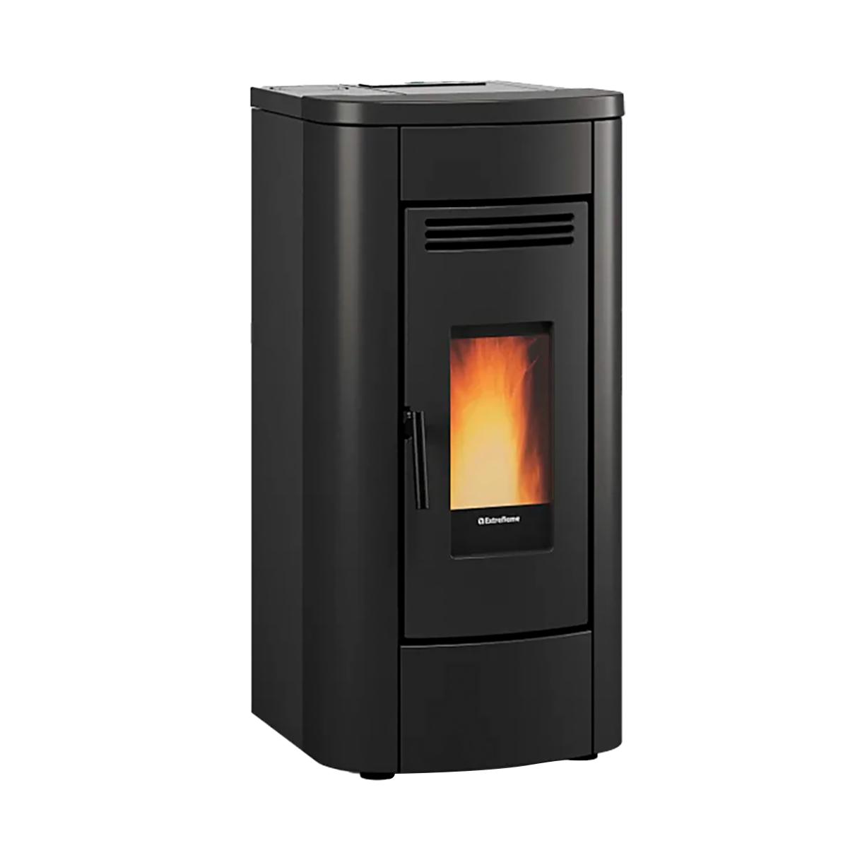 Pelletofen Extraflame Klaudia 5.0 Evo mit 8 kW - Verkleidung: schwarz