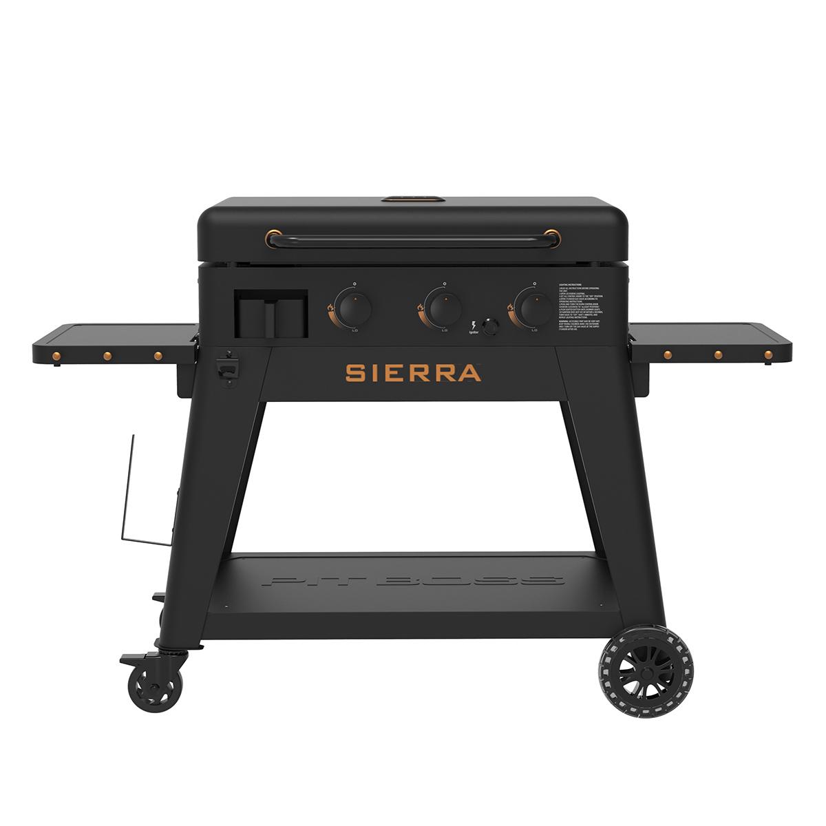 Gas-Planchagrill Pit Boss Sierra Onyx mit 3 Brennern