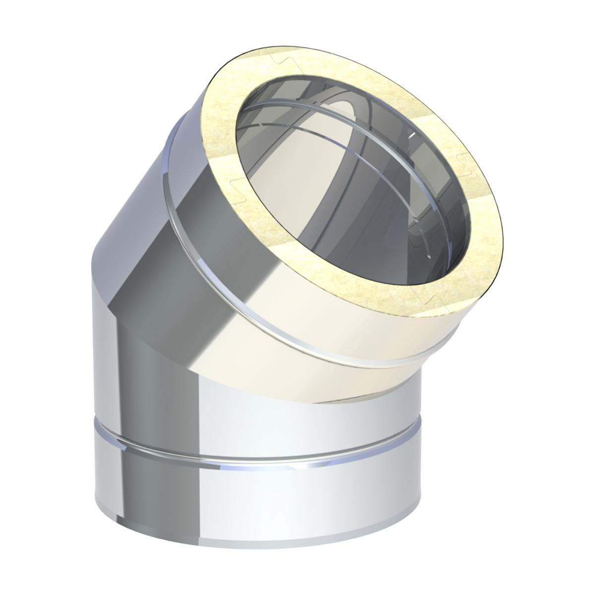 Jeremias DW Bogen - Winkel: 90° - für Schornstein-Innendurchmesser: 150mm