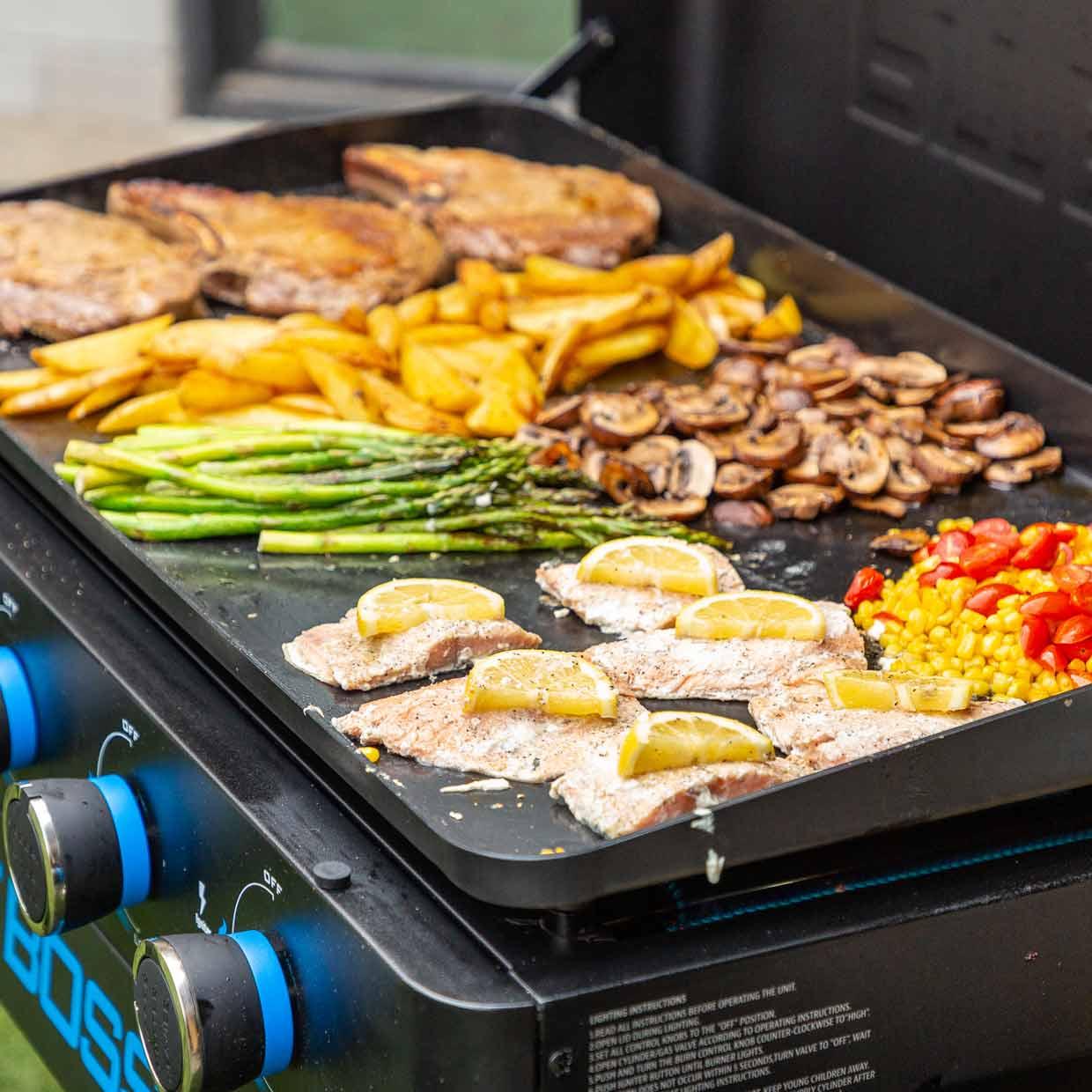 Gasgrill Pit Boss Plancha 4-Brenner