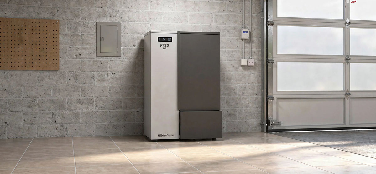 Extraflame Evolution Line Pelletkessel PR30 EVO