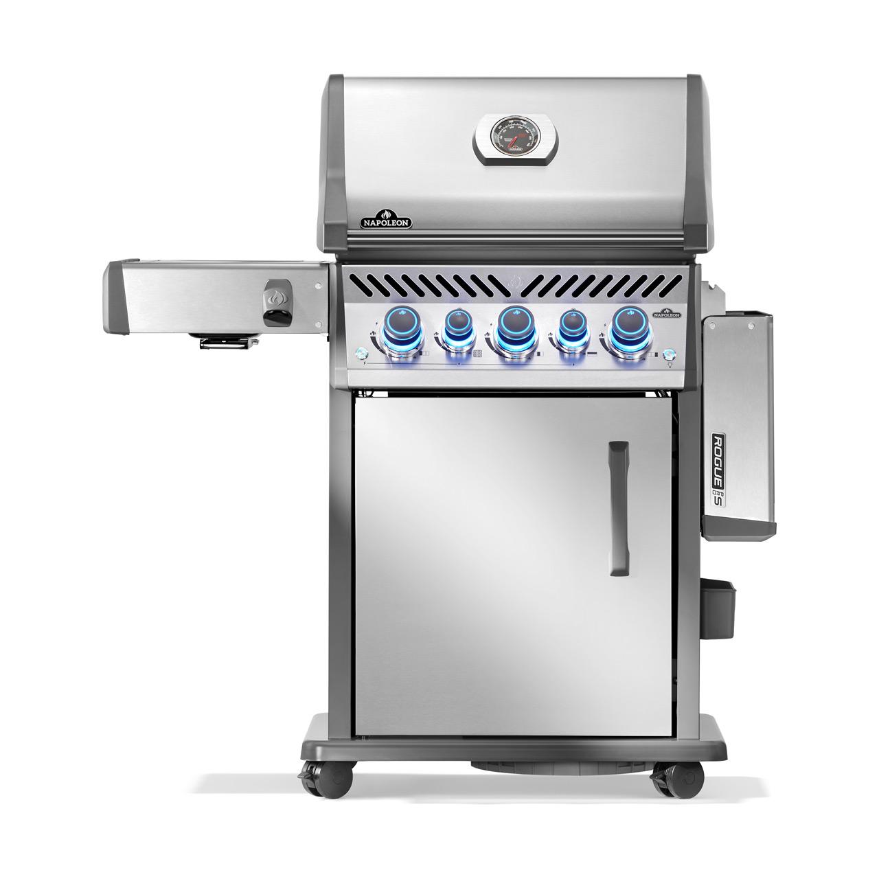 Gasgrill Napoleon Rogue PRO-S 425 Edelstahl mit Edelstahlrosten (2026) Bundle inkl. 2 Unterschränke