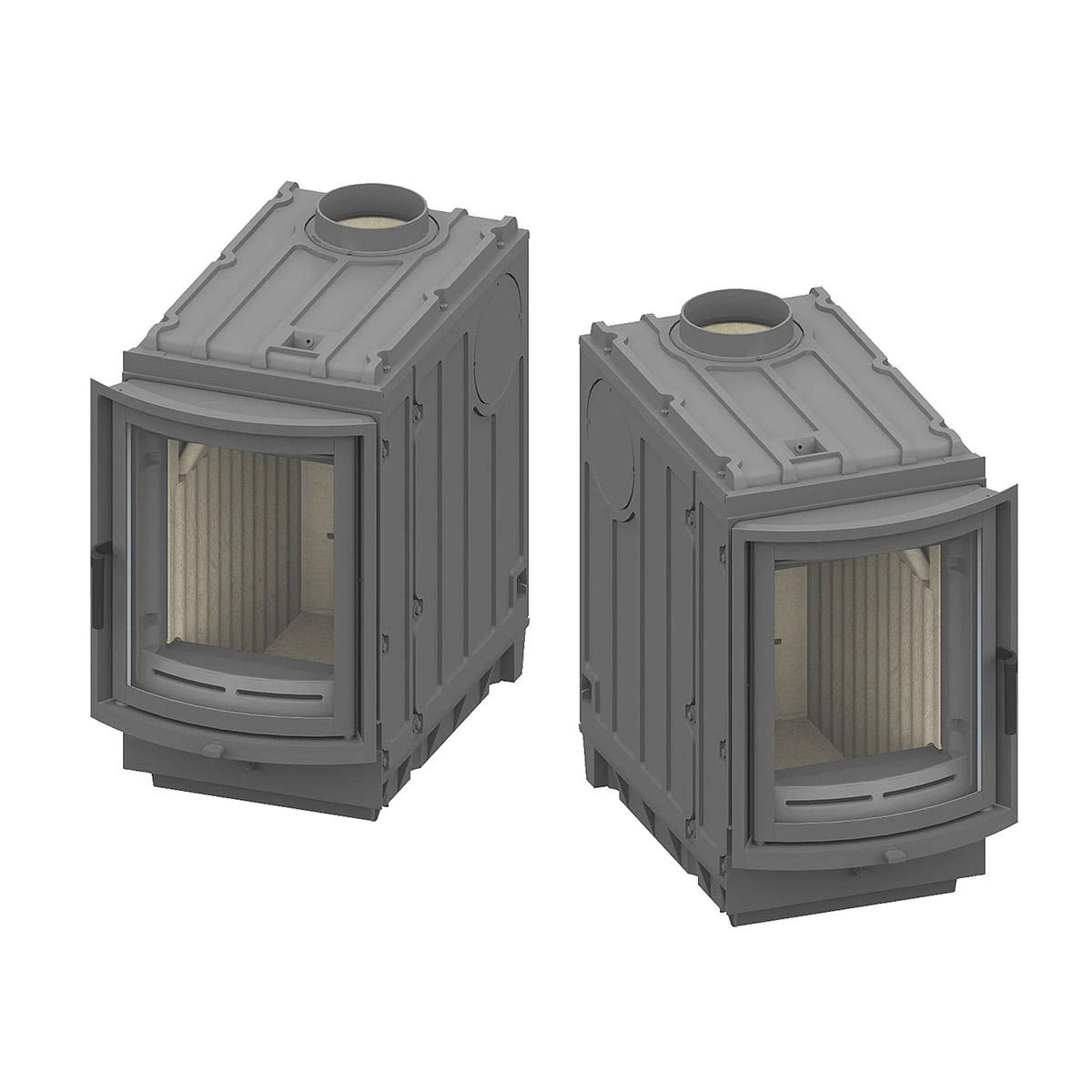 Kachelofeneinsatz Schmid Profi R 12 mit 12 kW