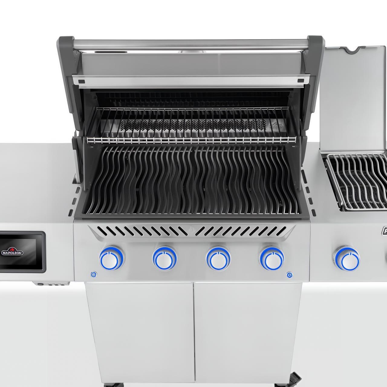 Gasgrill Napoleon Prestige PRO 500 Connected Edelstahl, inkl. Drehspieß (2026)