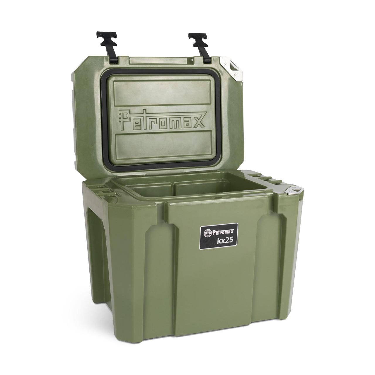 Passiv-Kühlbox Petromax 25 Liter, ohne Strom - Ausführung: Olive