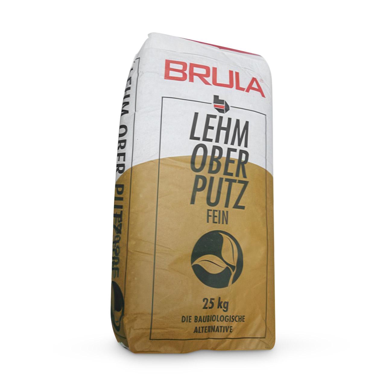 Brula Lehm-Oberputz fein, 25 kg, Lehmputz