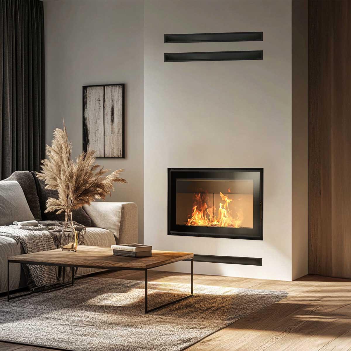 Kamineinsatz ILDNord Malmo mit 11 kW