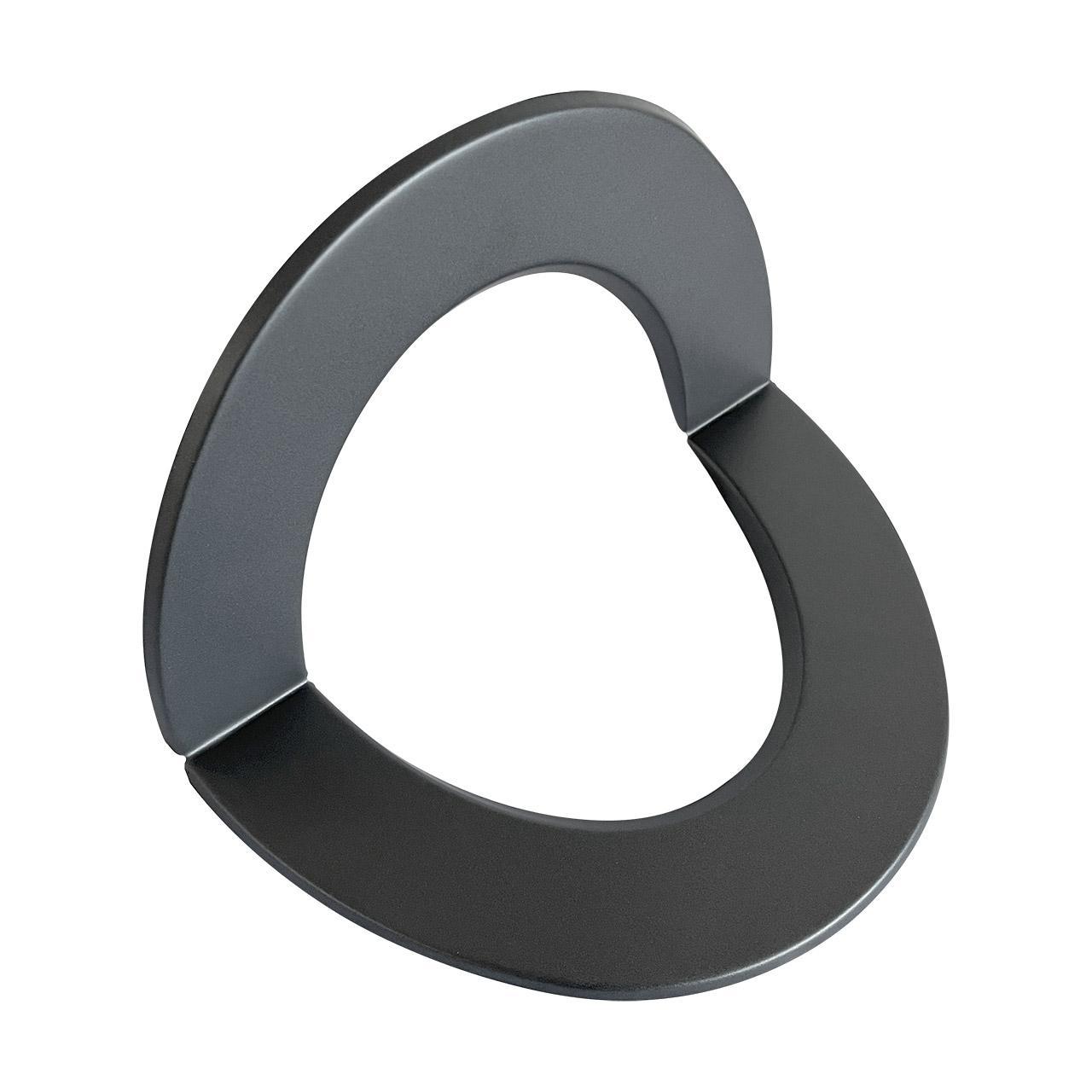 Ofenrohr Rosette für Innenecke DN 150 mm Schwarz