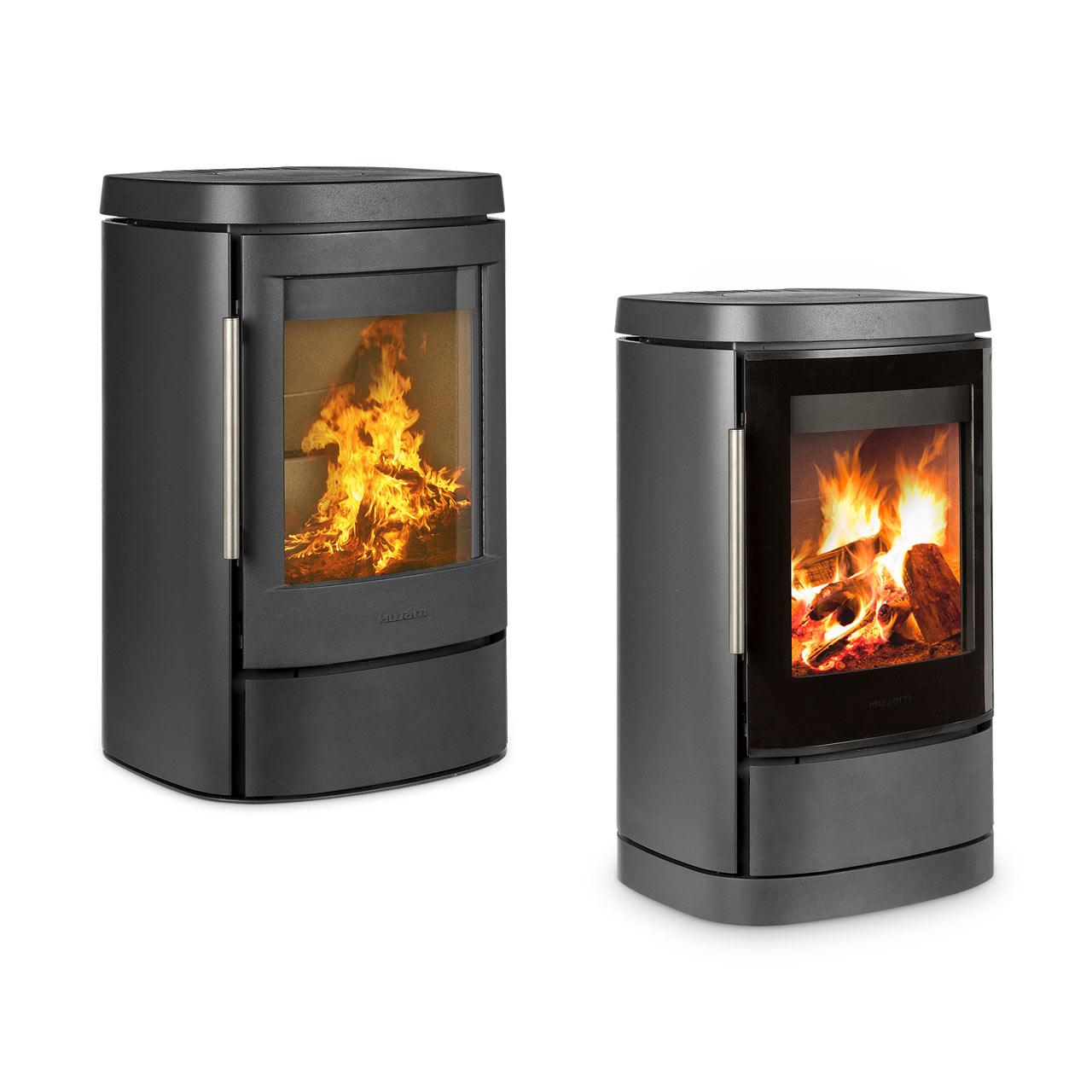 Kaminofen HWAM 4520 Autopilot 4,9 kW - Ausführung: HWAM 4520c, Korpus Grau