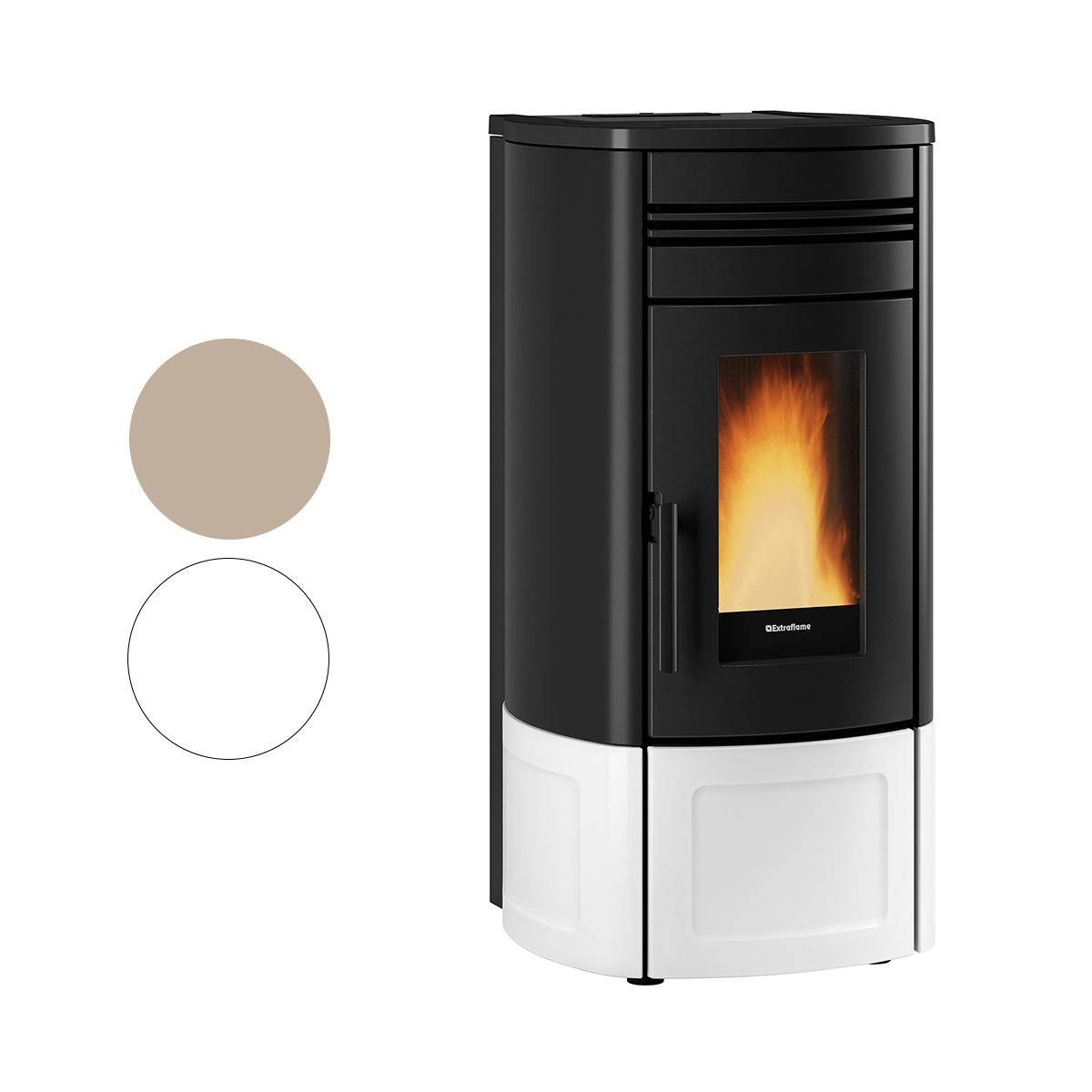 Pelletofen Extraflame Evolution Line Noris Lux mit 12 kW