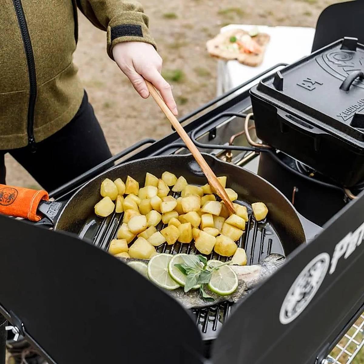 Petromax Grill-Feuerpfanne gp35 - Ausführung: mit Stiel