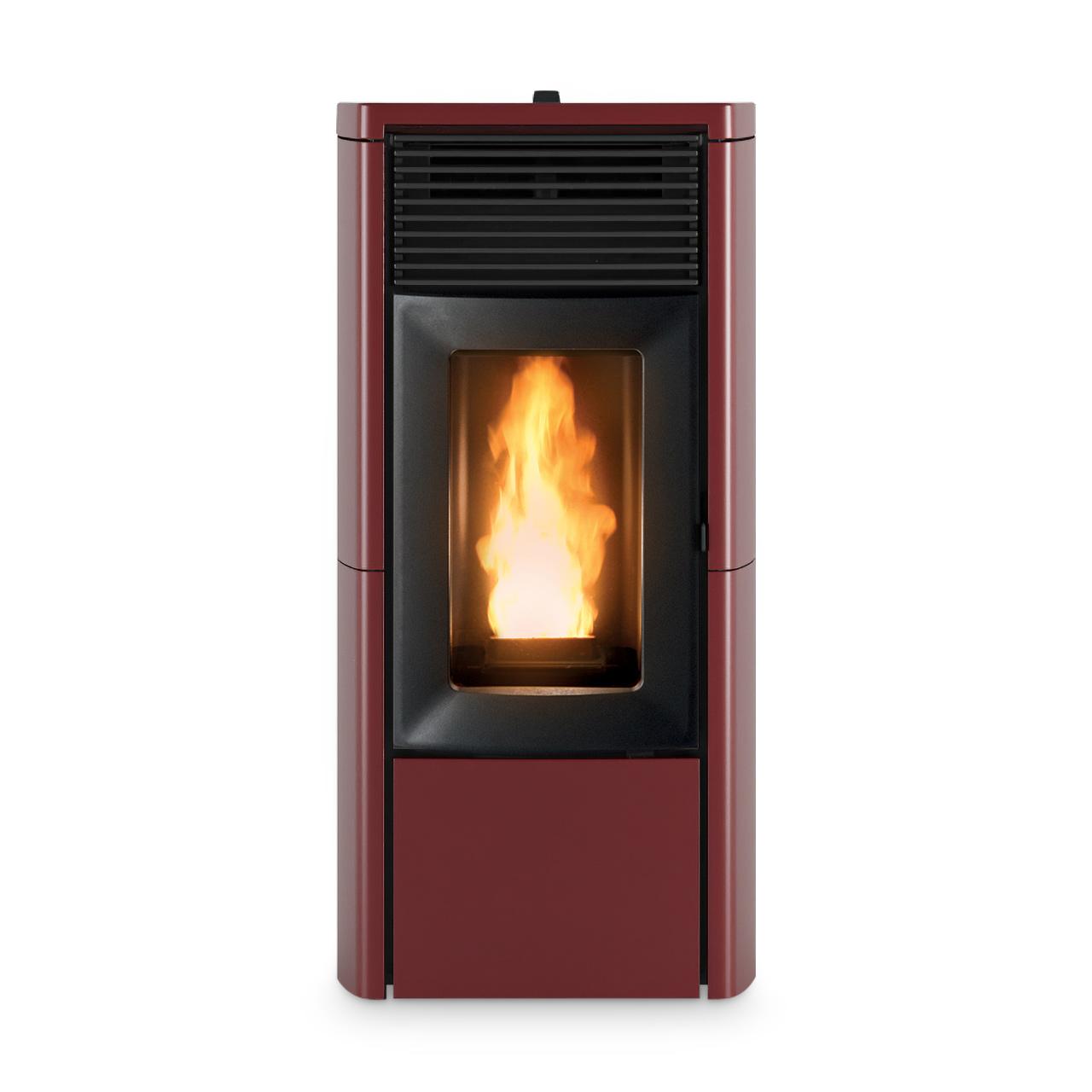 Pelletofen MCZ Star Air 8 R 8,1 kW - Ausführung: Bordeaux ceramic_105