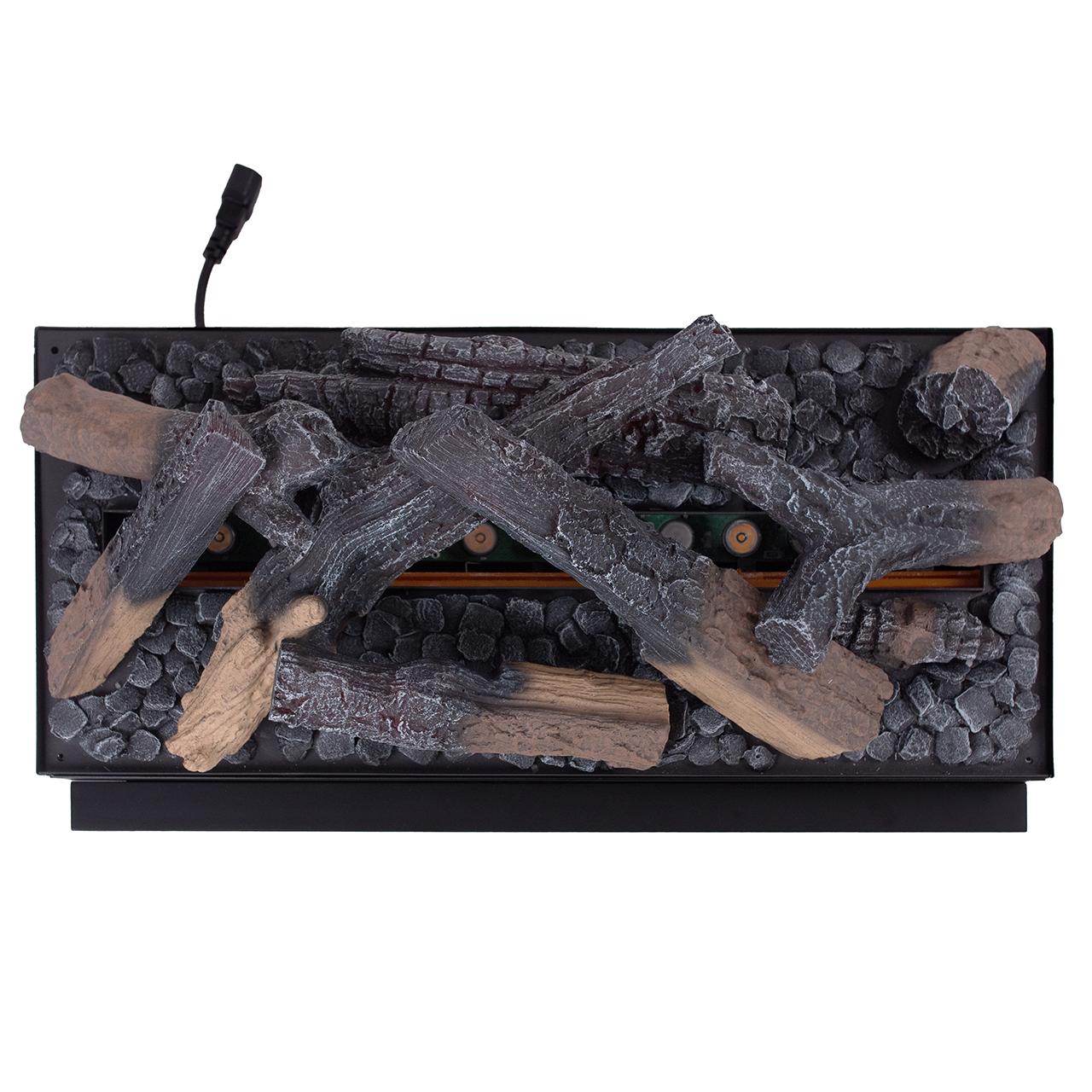 Dimplex Juneau Multi Optimyst Elektrokamin - 3D Flammeneffekt mit Farbsteuerung und Rundumsicht