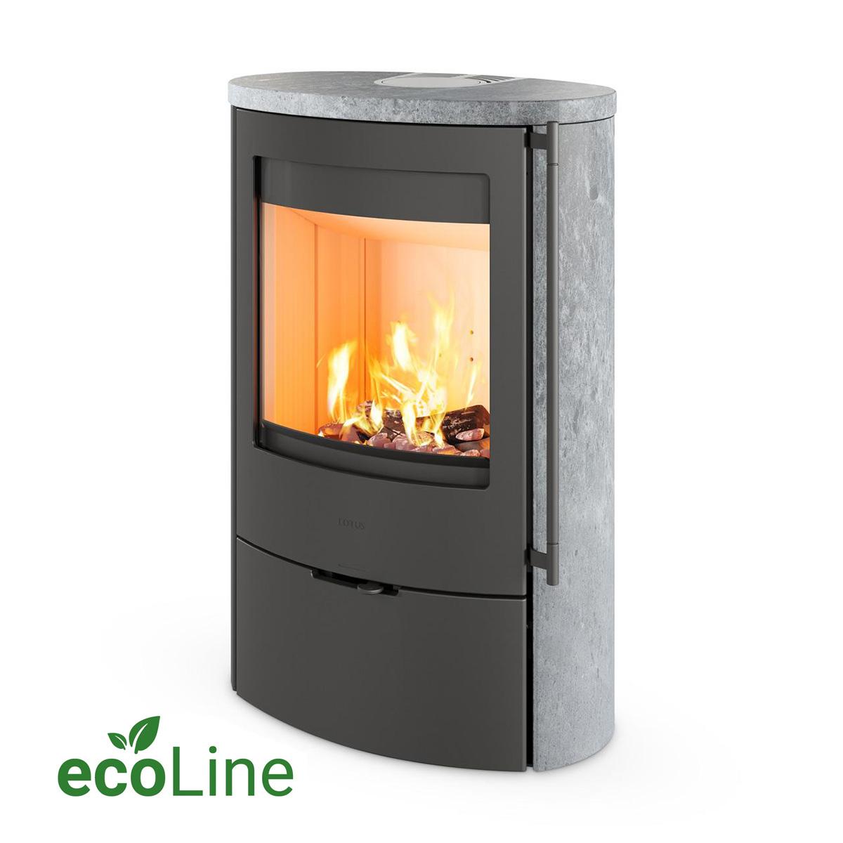 Kaminofen Lotus Jubilee 35 Speckstein ecoLine 7,5 kW