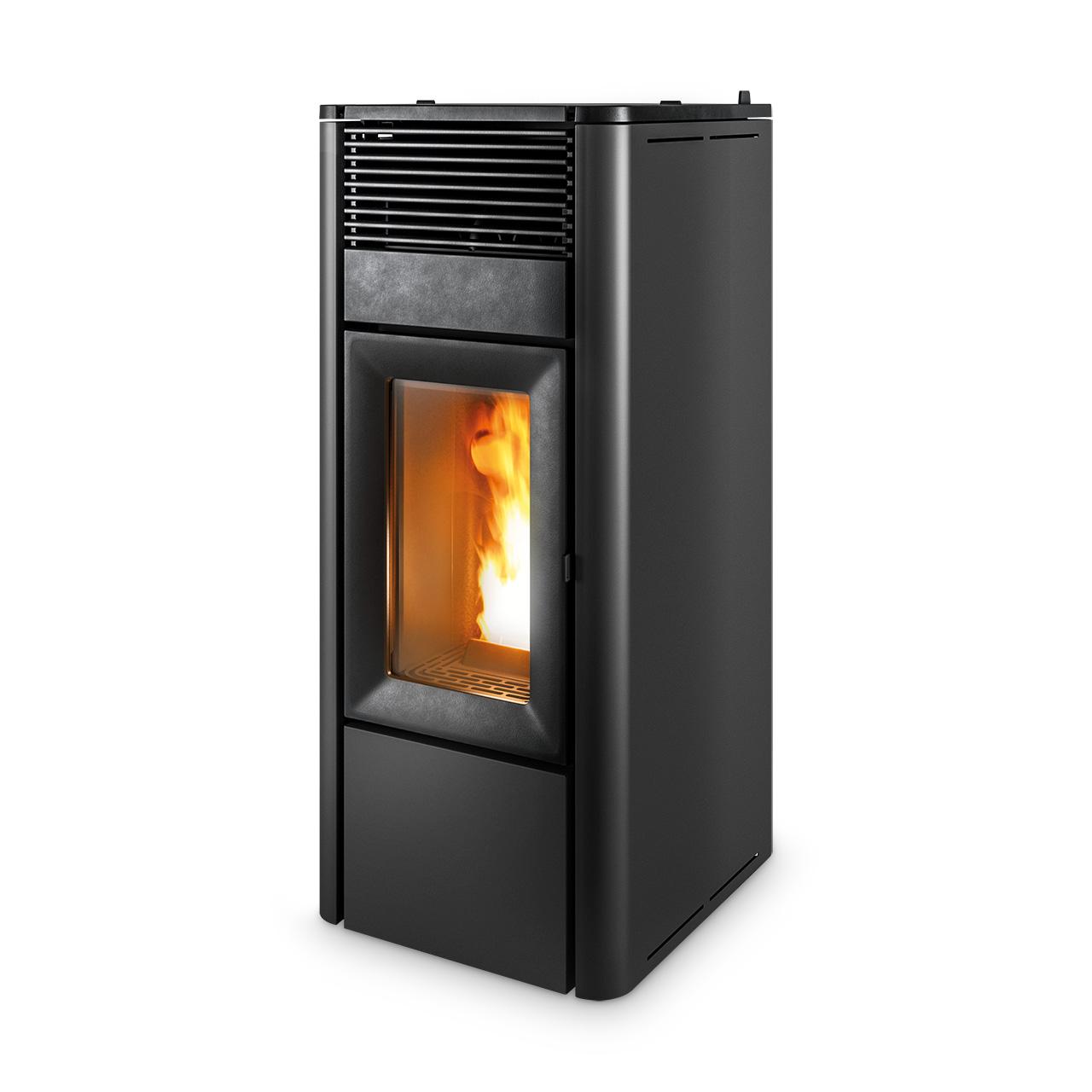Pelletofen MCZ Teia Comfort Air 10 R 10 kW - Ausführung: Dark metal_308