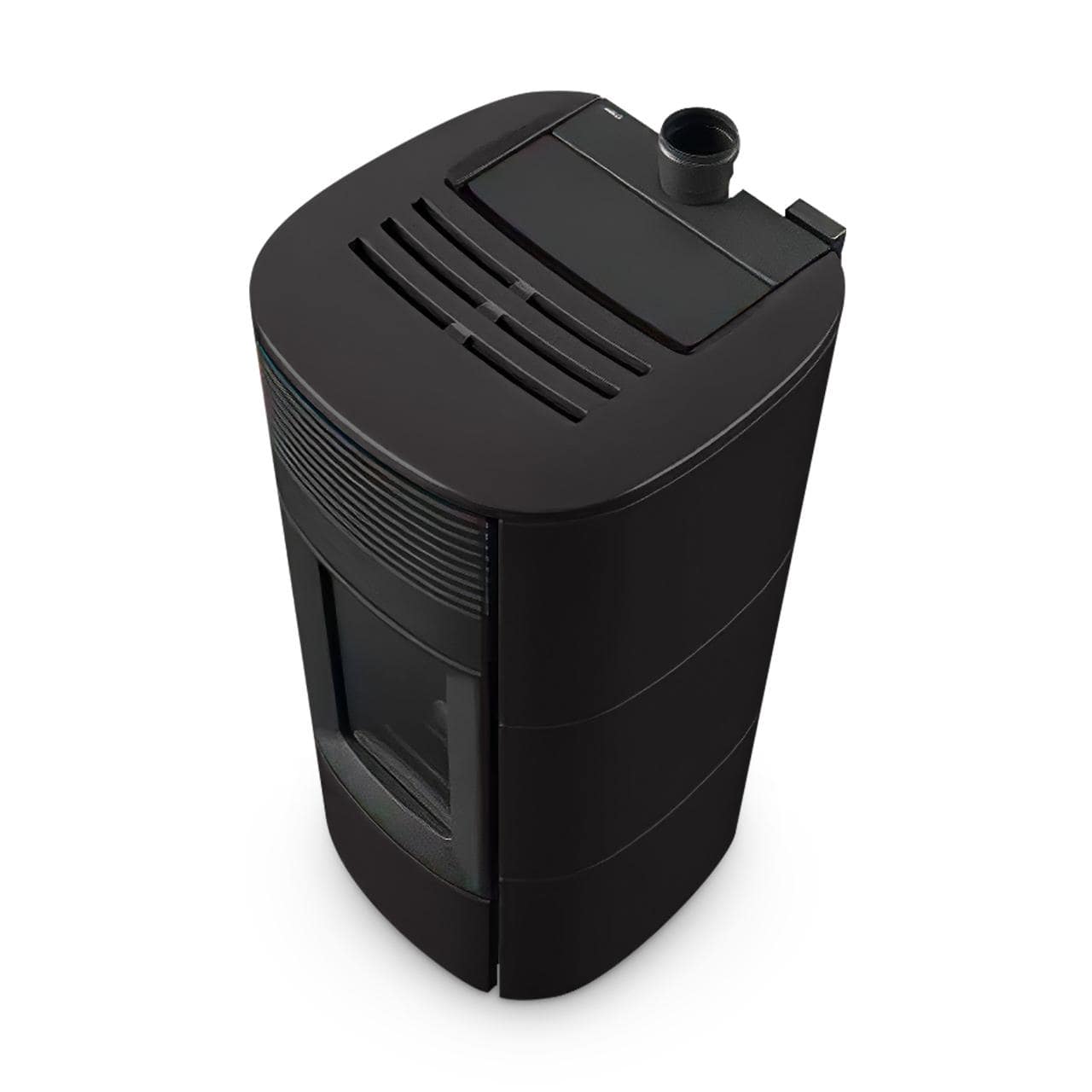 Pelletofen MCZ Club Air 10 UP! 10 kW - Ausführung: 126 Matt Black ceramic