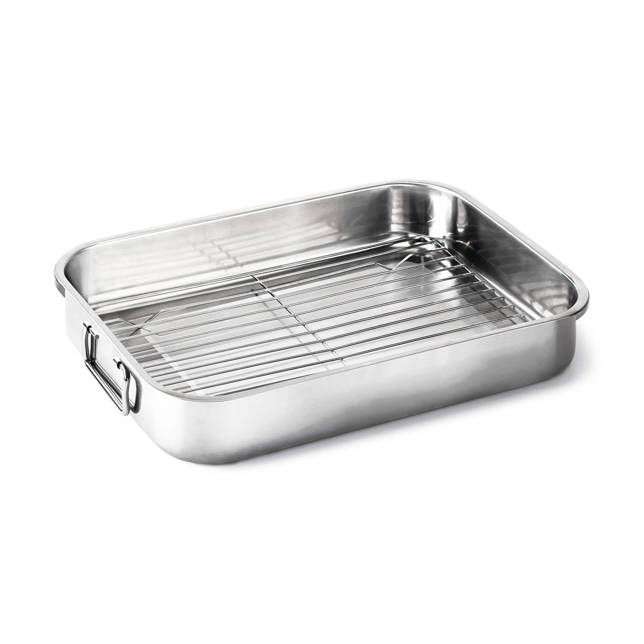 Grillzubehör Napoleon Bratpfanne aus Edelstahl