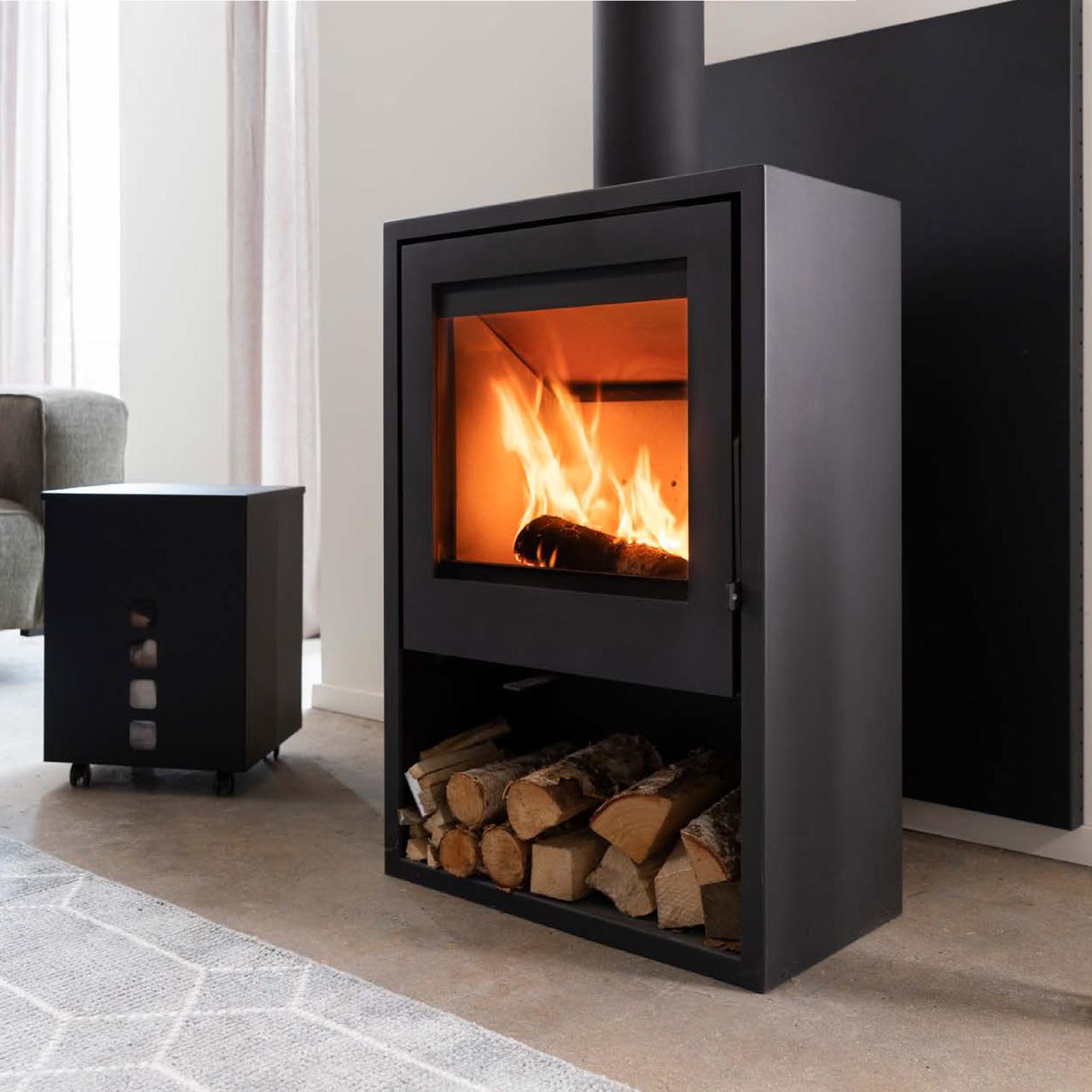 Kaminofen Trimline Woody Air 8 mit 7,6 kW