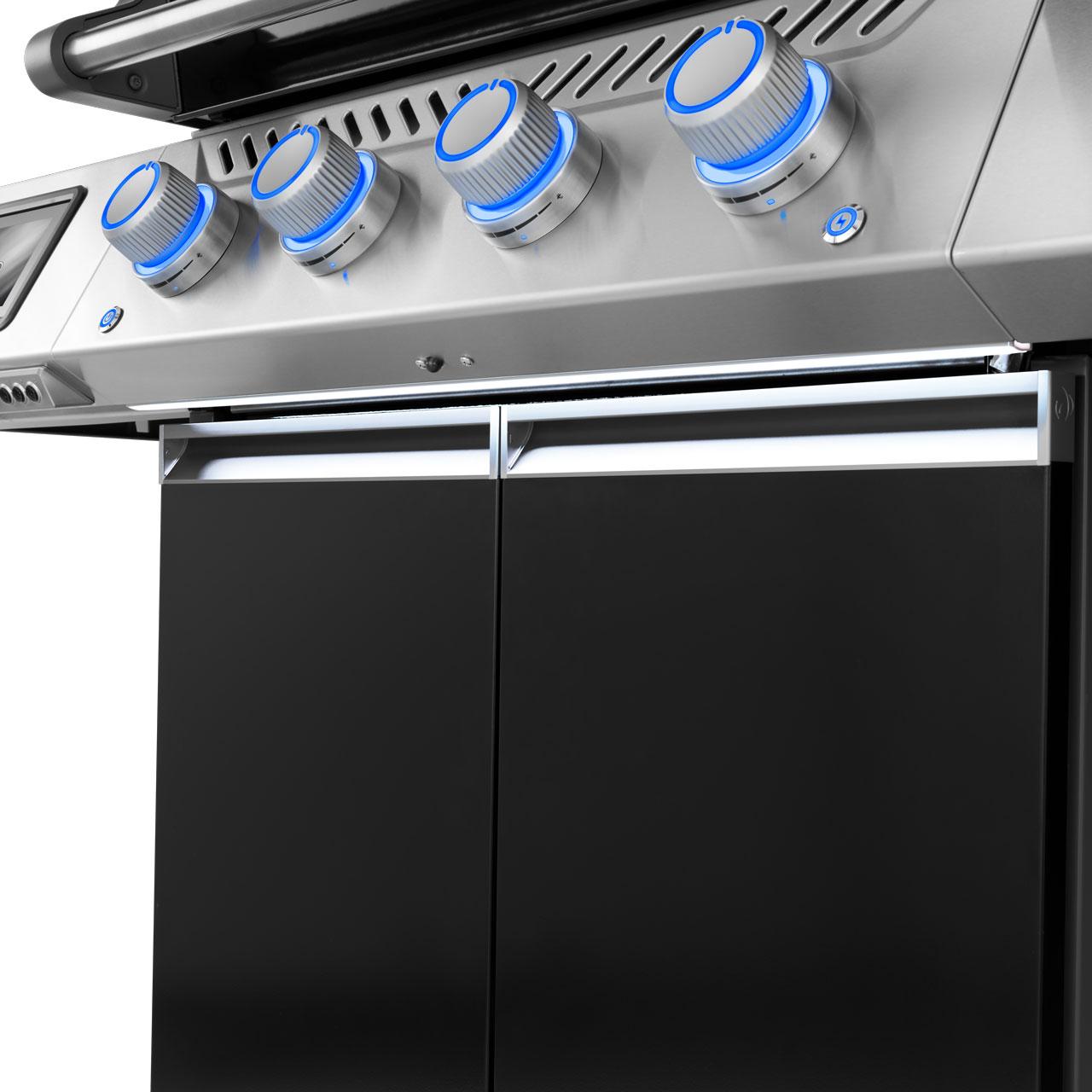 Gasgrill Napoleon Prestige PRO 500 Connected Schwarz, inkl. Drehspieß (2026)