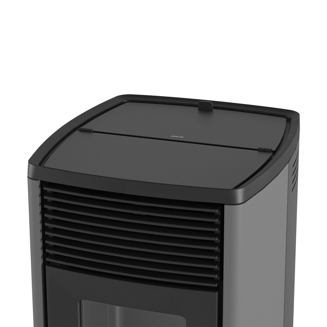 Pelletofen MCZ Ego Air 8 R 8,1 kW - Ausführung: Silver metal_313